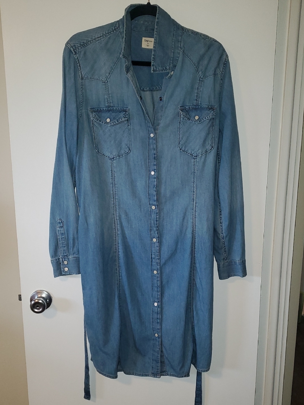 GAP 1969 Light Blue Denim Shirt